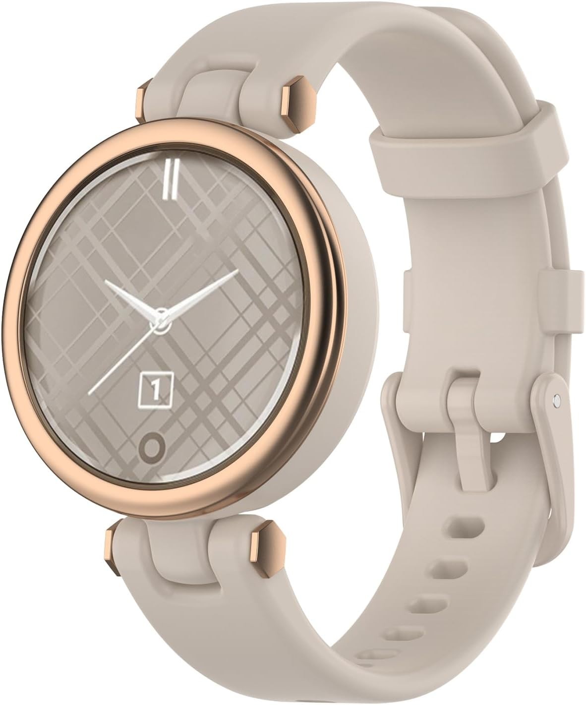 Elegant Soft Silicone Garmin Lily Smartwatch Band – 14.2mm, Adjustable Size