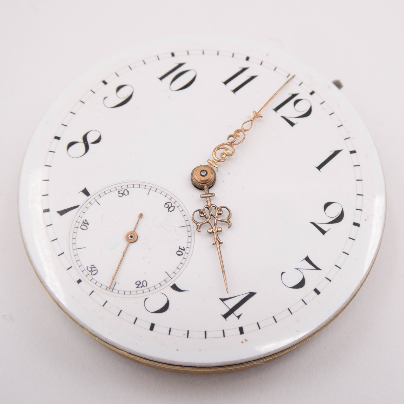 International Watch Co. IWC 43.1 x 10.8 mm Antique Pocket Watch Movement, Runs