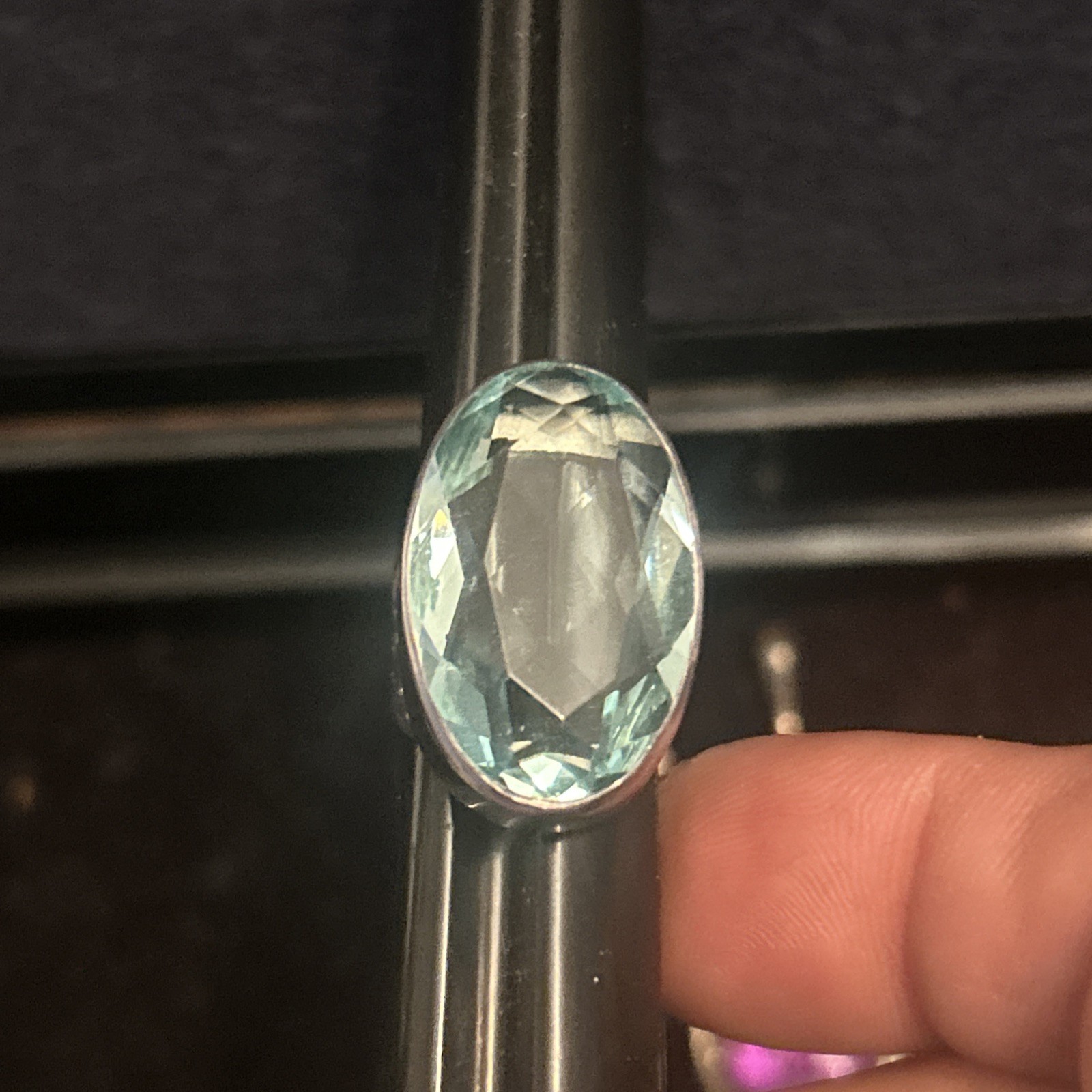 ALL SAJEN Sterling 925 Carved Amethyst Moon Face Pendant Jade Mystic Topaz WOW!