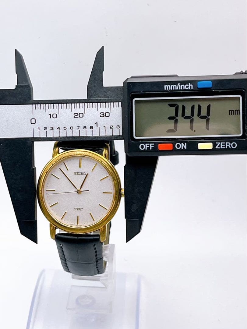 【From Japan】SEIKO SPIRIT 7N01-7080 wristwatch, battery replaced, [Working]