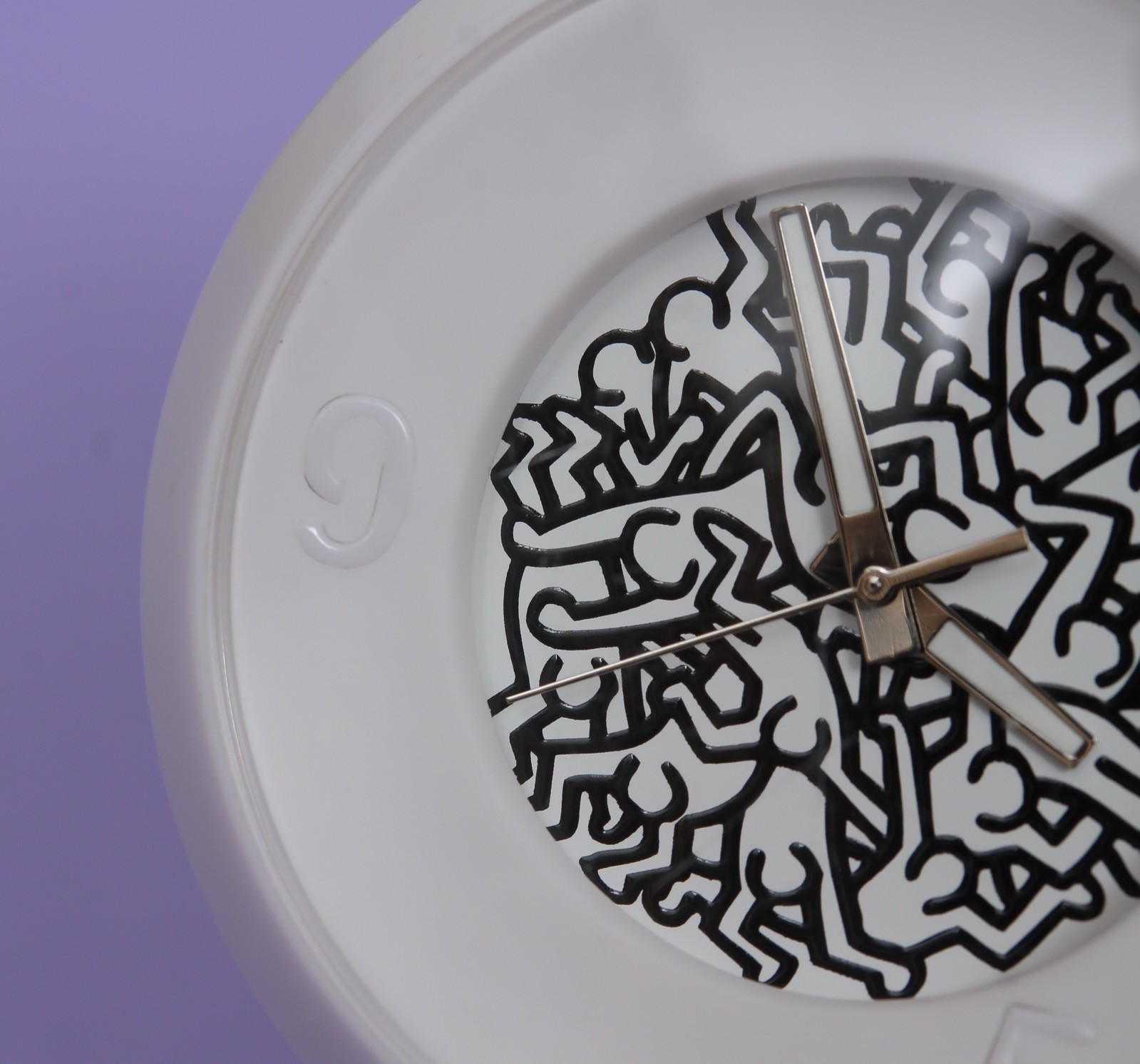Keith Haring x ODM Design White Unisex Wrist Watch [DD127-15]