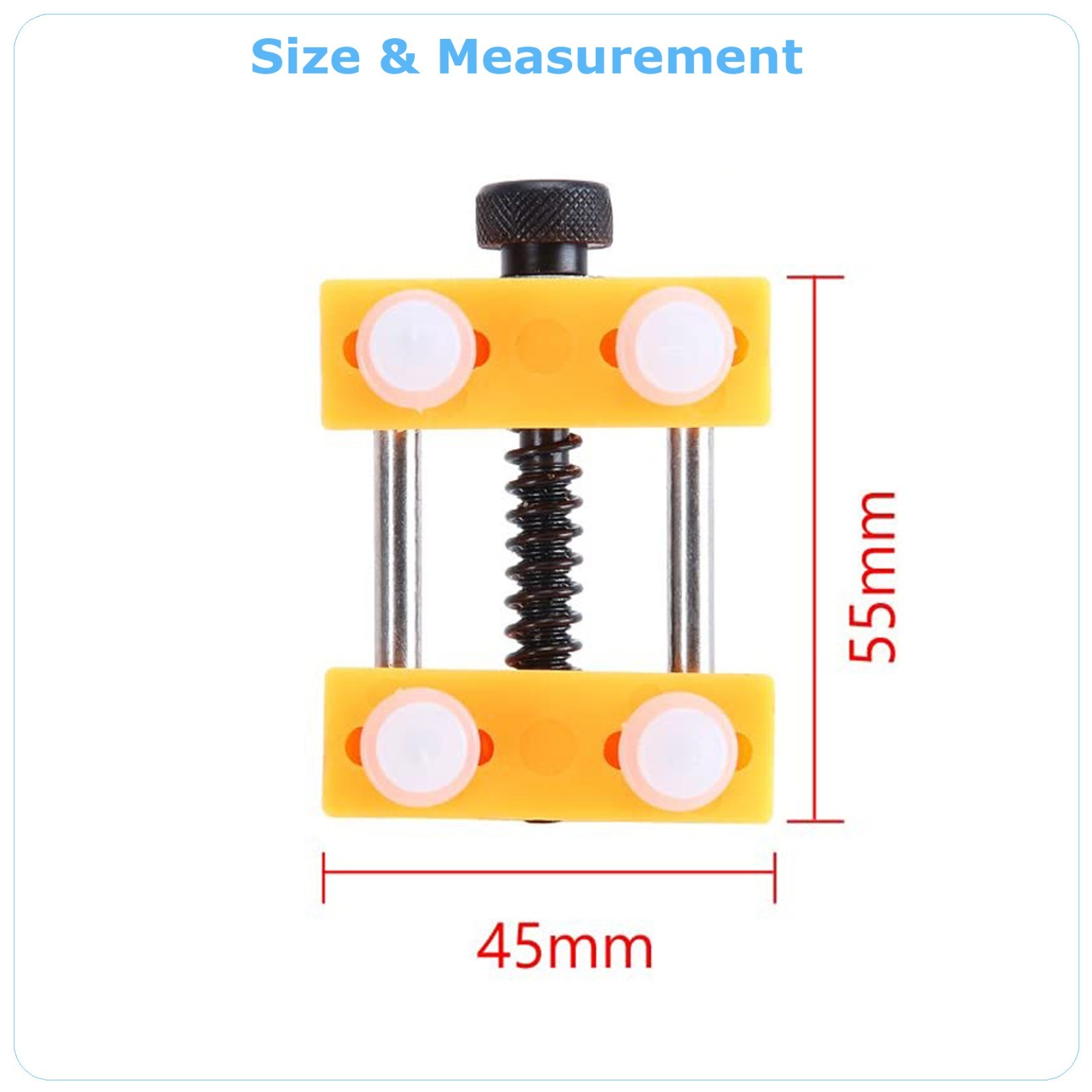 Adjustable Rectangle Watch Back Case Cover Opener Remover Wrench Repair Kit Tool