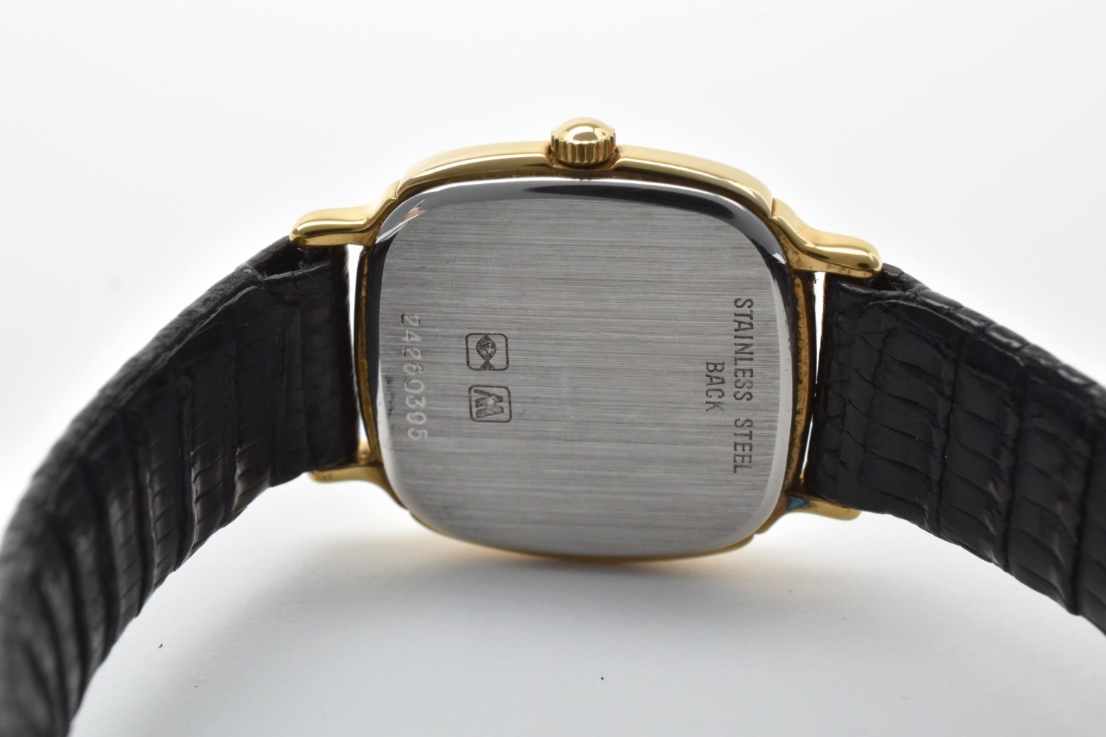 Vintage [N MINT] Longines 153 6880 Square Gold Dial 22mm Ladies Watch JAPAN