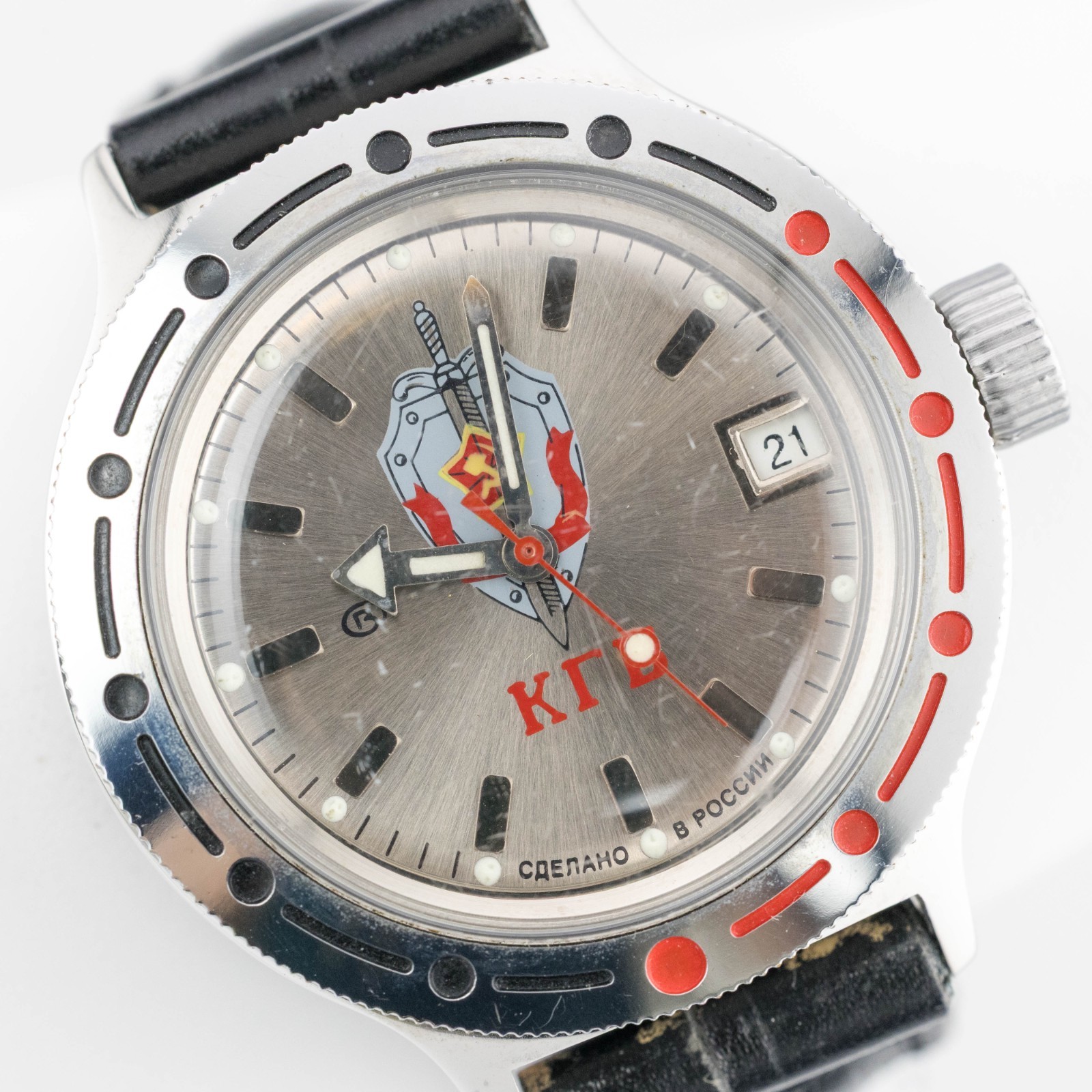 Vostok Amphibia KGB Automatic Made in Russia Wind-up Analog Men’s Watch