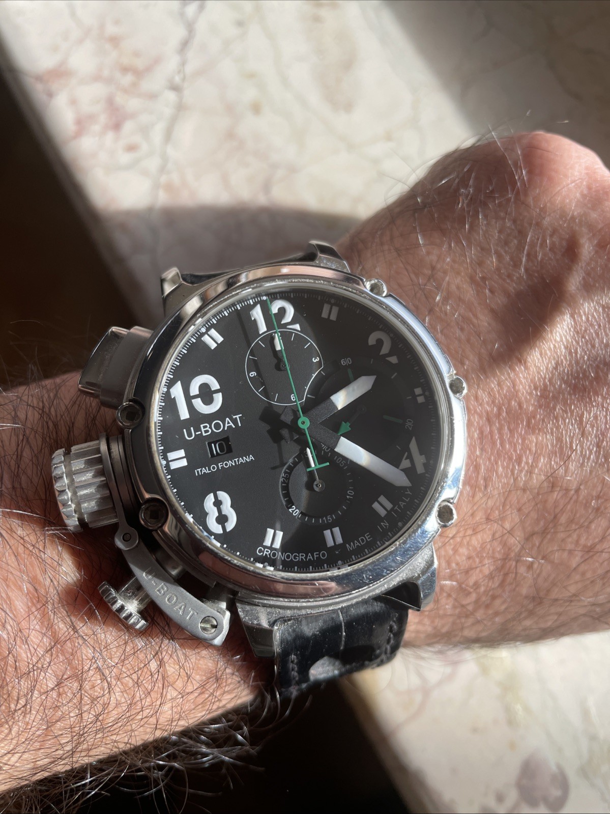 U-boat Chimera U-51 Sapphire Chrono SS 300 Limited Automatic Watch