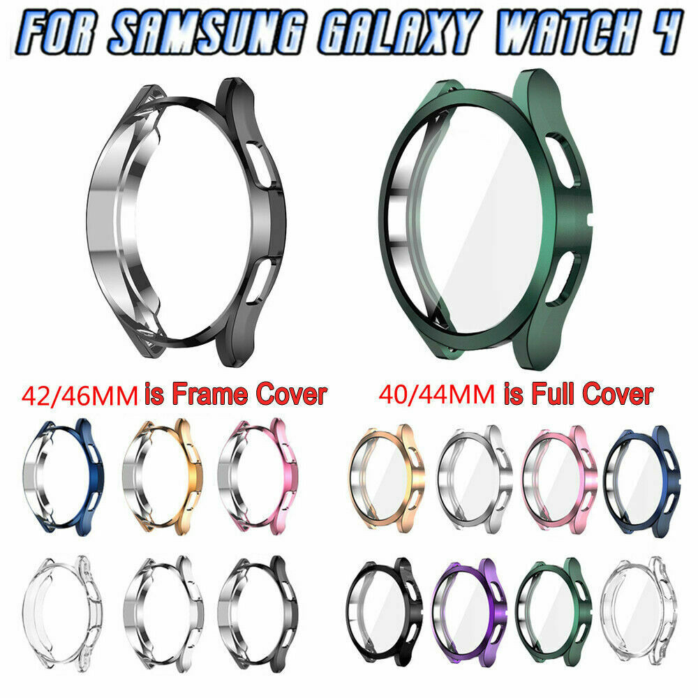 Metal Band Strap+Case Cover For Samsung Galaxy Watch 4 40/44mm&4 Classic 42/46mm