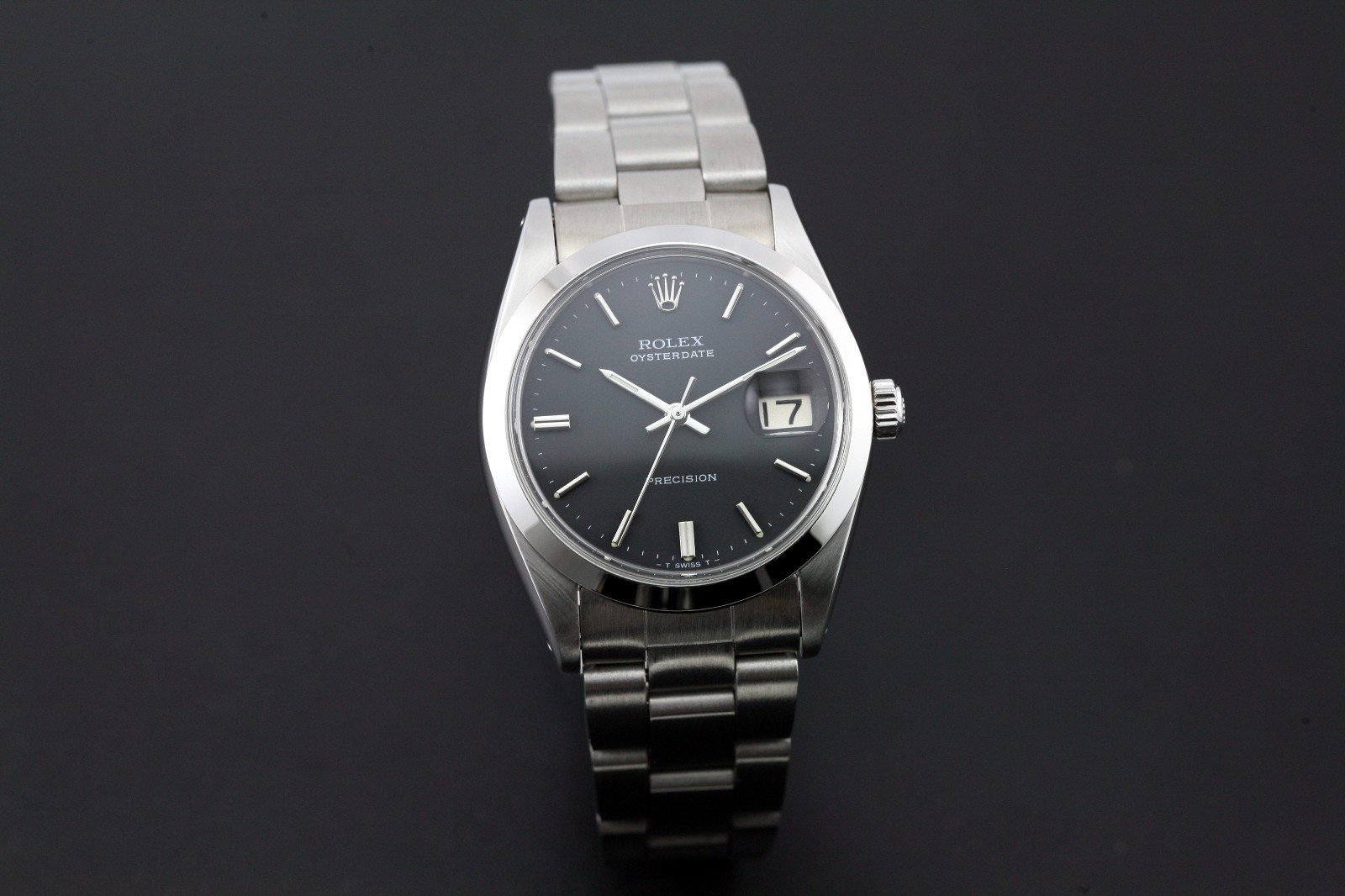 Vintage Rolex Oysterdate Precision 6694 Cal 1225 17Jewels Manual Winding Watch