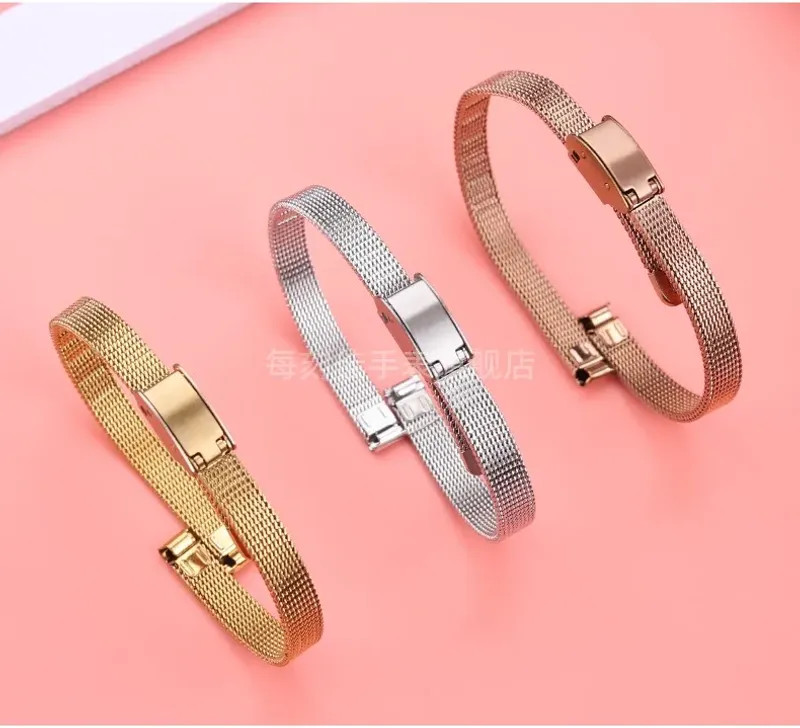 Milanese Stainless Steel Watch Band 6mm 8mm 10mm 12mm 14mm