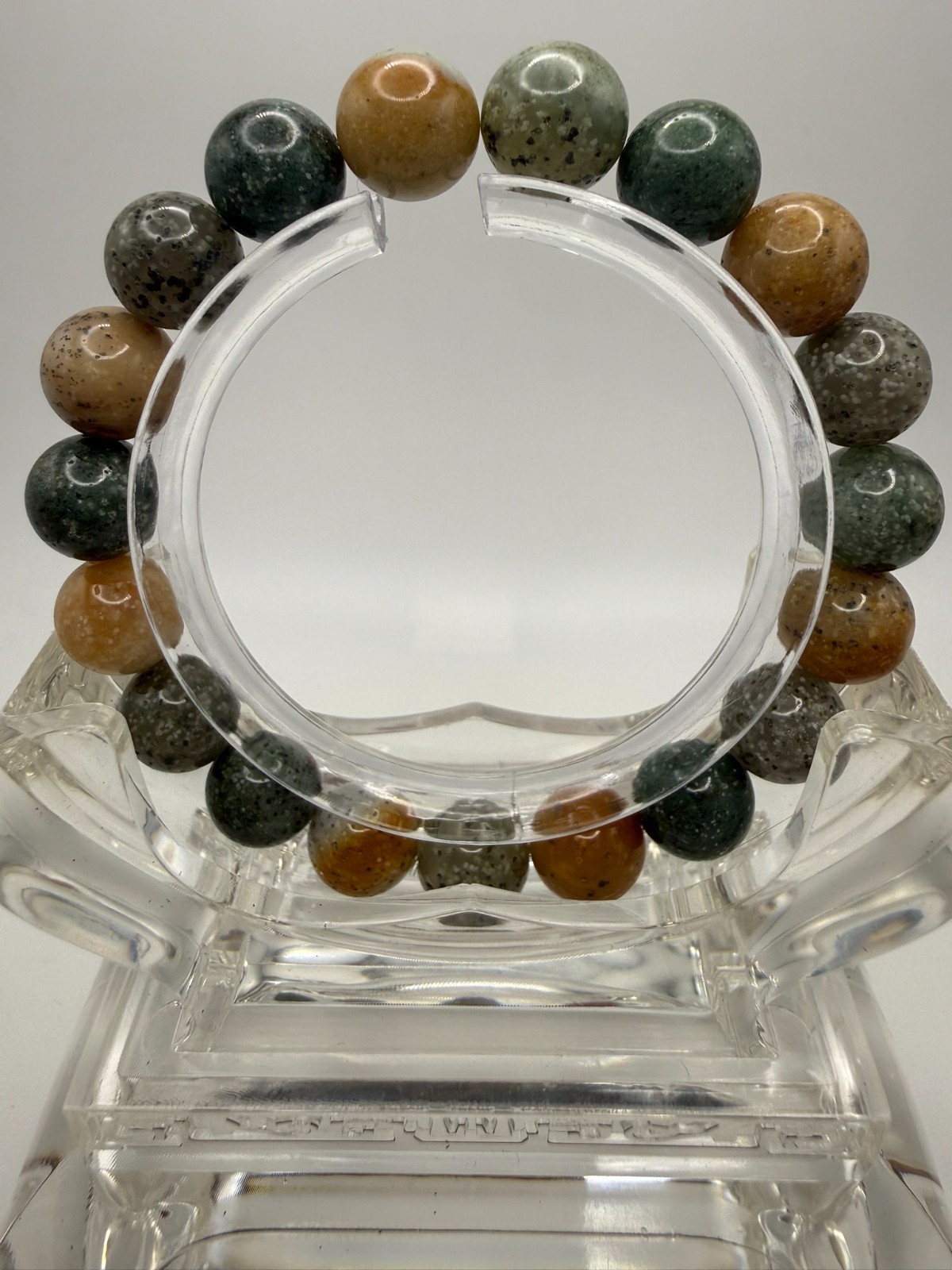 Natural Ocean Agate – 10mm – A12-1792
