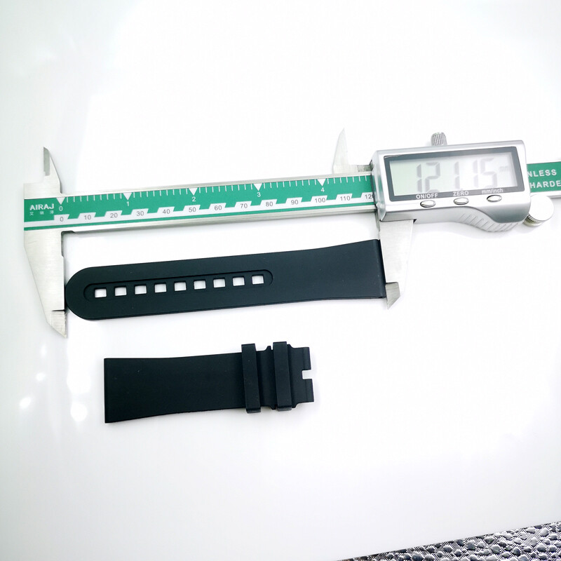 23mm / 20mm 75mm / 120mm FVMQ Rubber Band Strap for BP JB5000 5015 5085