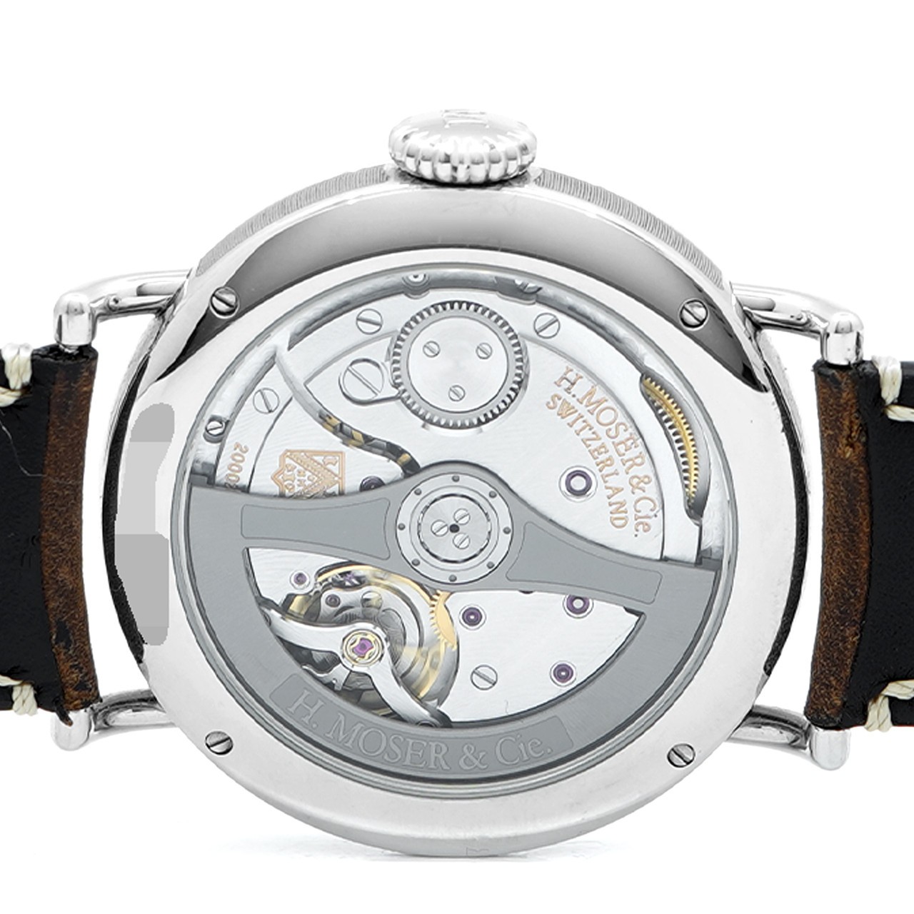H Moser Watch Heritage Centre Seconds Funky Blue 8200-1201 – Inventory 9189 42mm