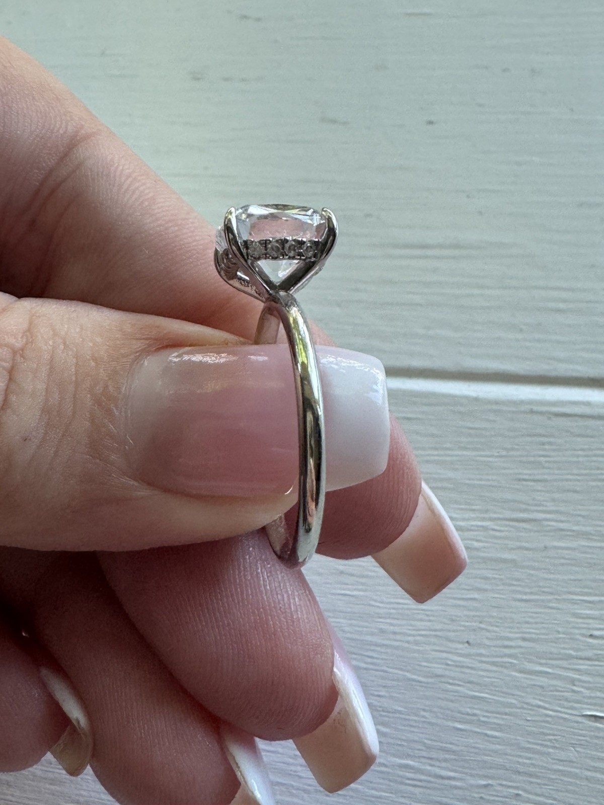 Modern Gents Claire Engagement Ring Stamped 925