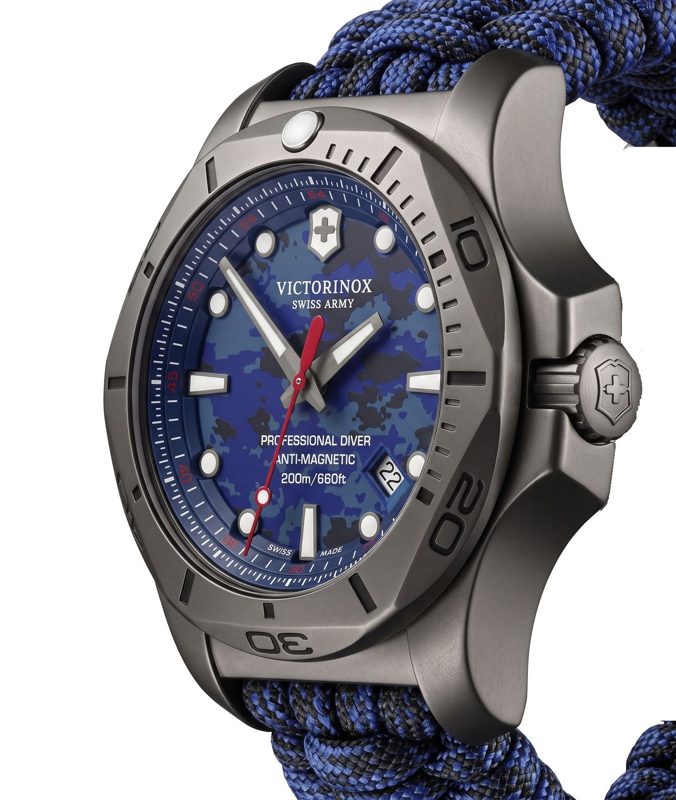 Victorinox I.N.O.X. 241813 Men’s Titanium Professional Diver 45mm Watch