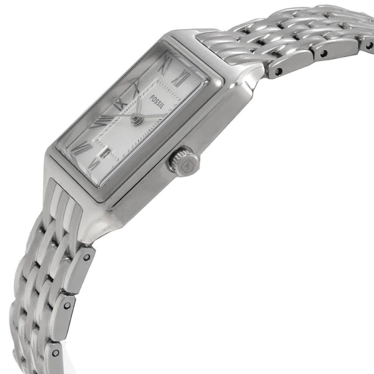Fossil Raquel Quartz Silver Dial Ladies Watch ES5221