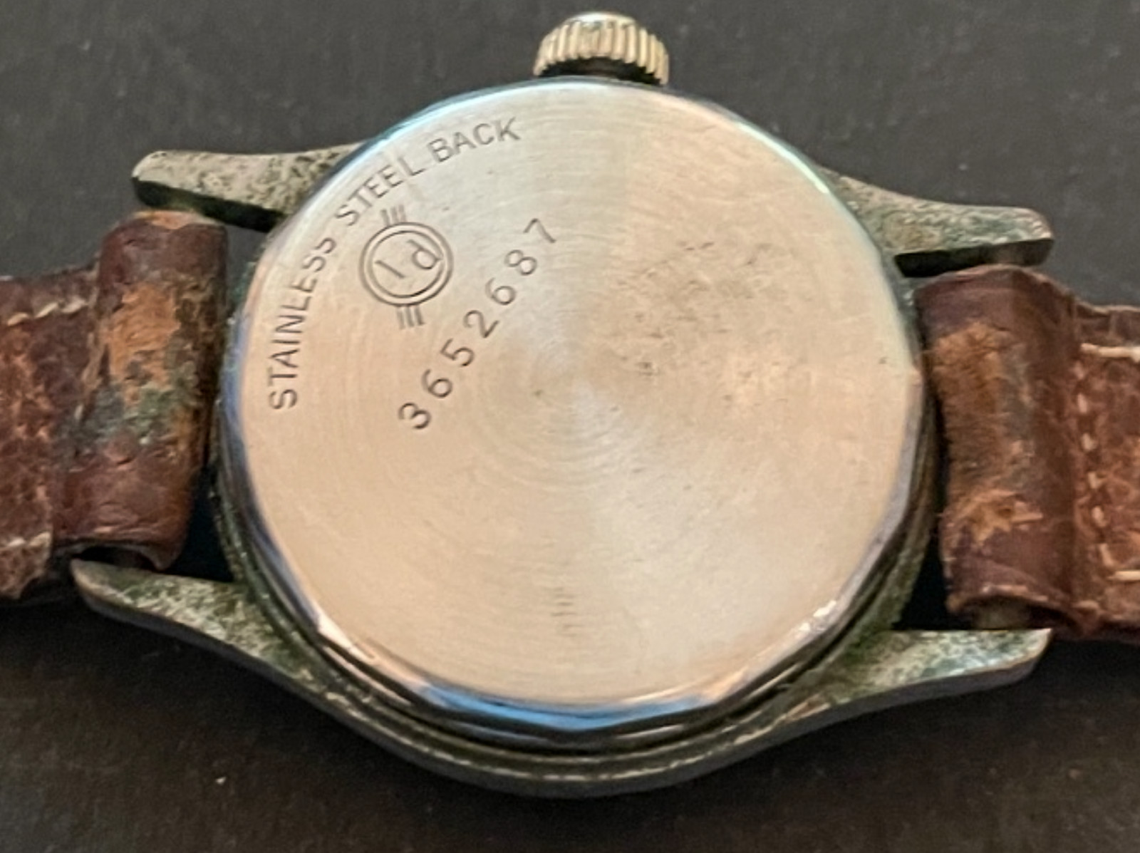 Vintage Wyler Incaflex Men’s Watch Parts/Repair Military Style 29mm Case Swiss