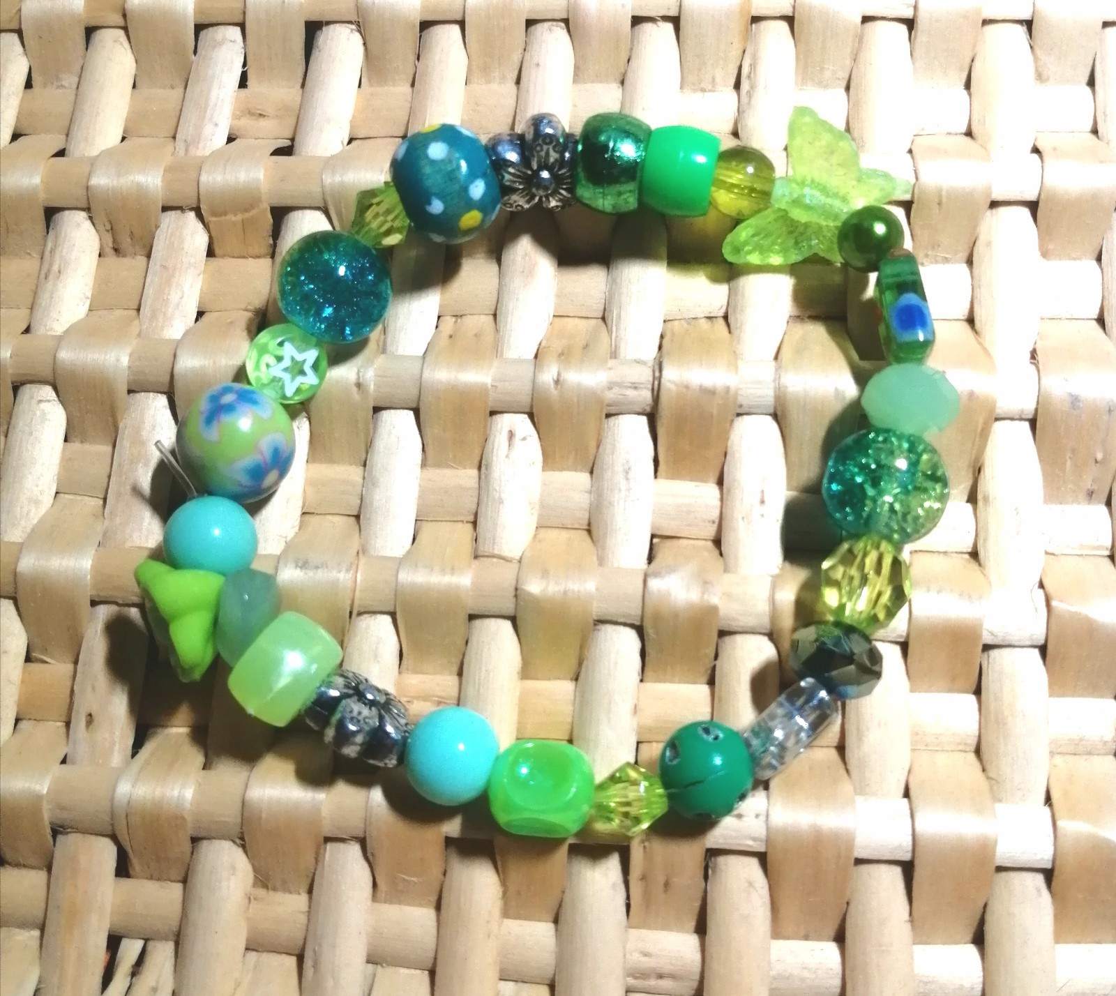 Boho Hippie Mixed Bead One Of A Kind Bracelet Design 21
