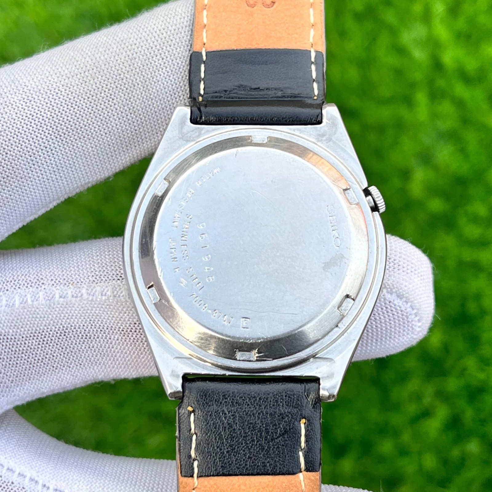 Vintage Seiko 5 Dress Formal Automatic Japan Made Men’s Watch 7009-876J