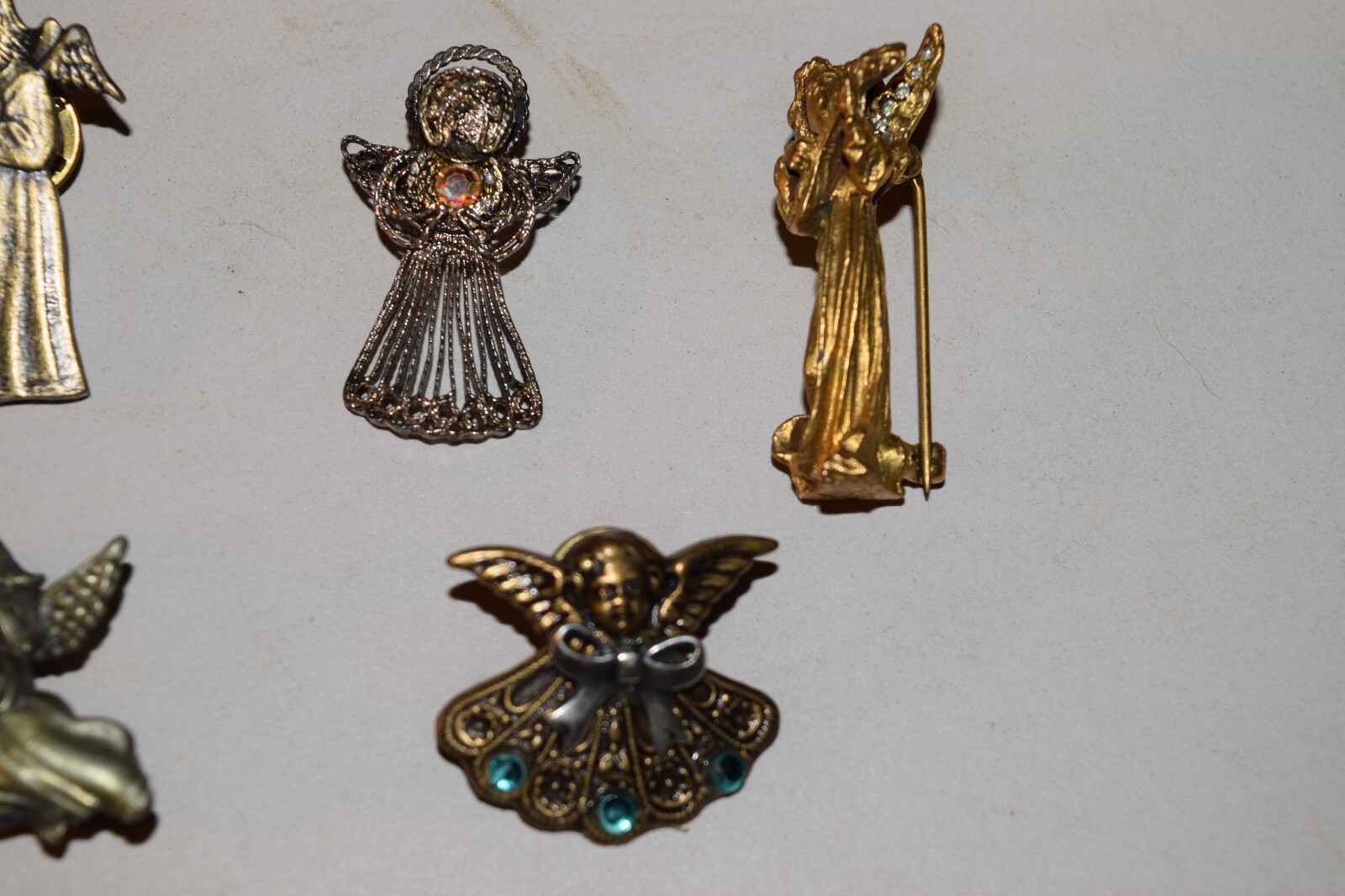 Vintage to now lot of 6-1 JJ-1 ?? angel pins