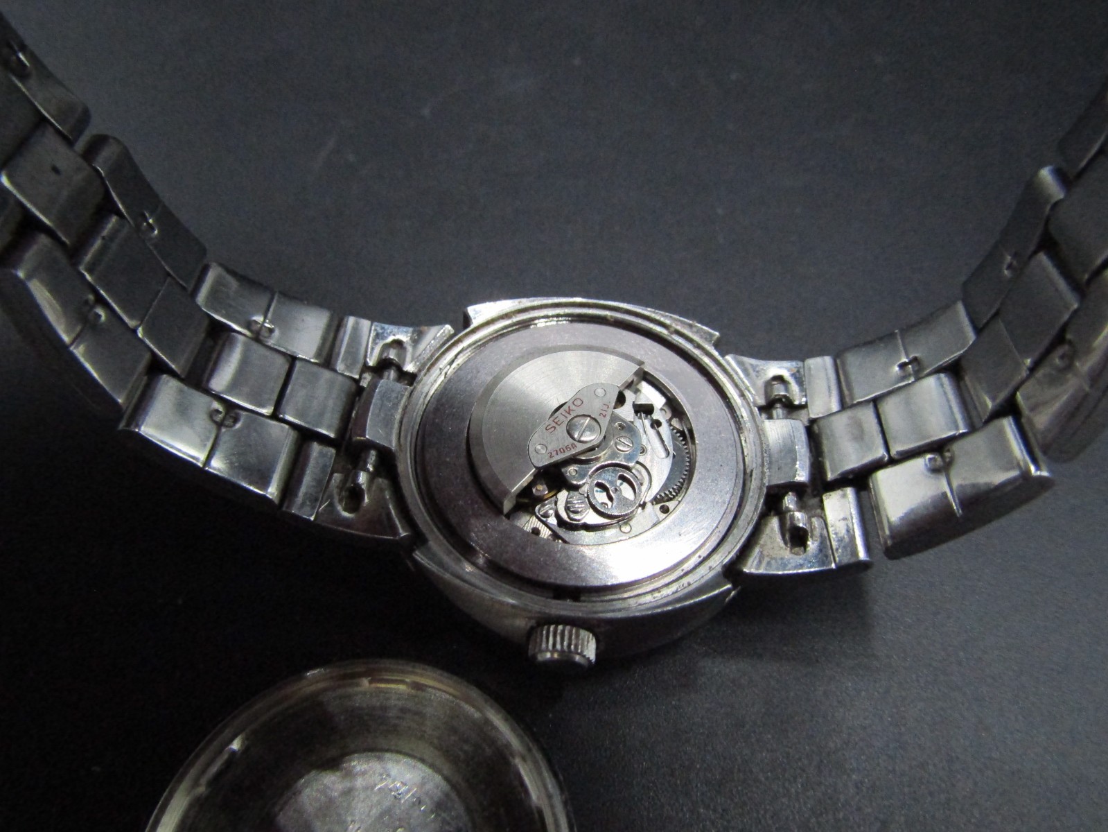 Vintage Rare Seiko Diamatic Hi-Beat Eyeball 2706-7020 Automatic 21 Jewel Watch