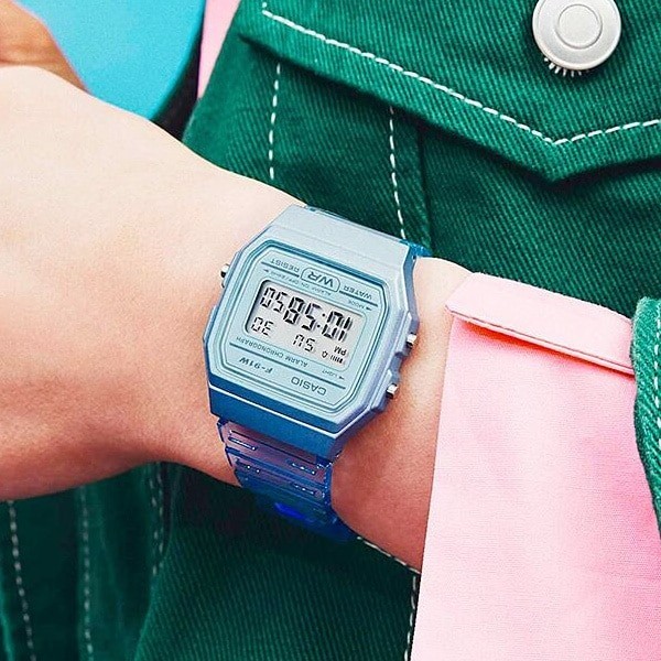 Casio F-91WS-2JH Digital Watch Lightweight Retro LCD JDM NEW JAPAN