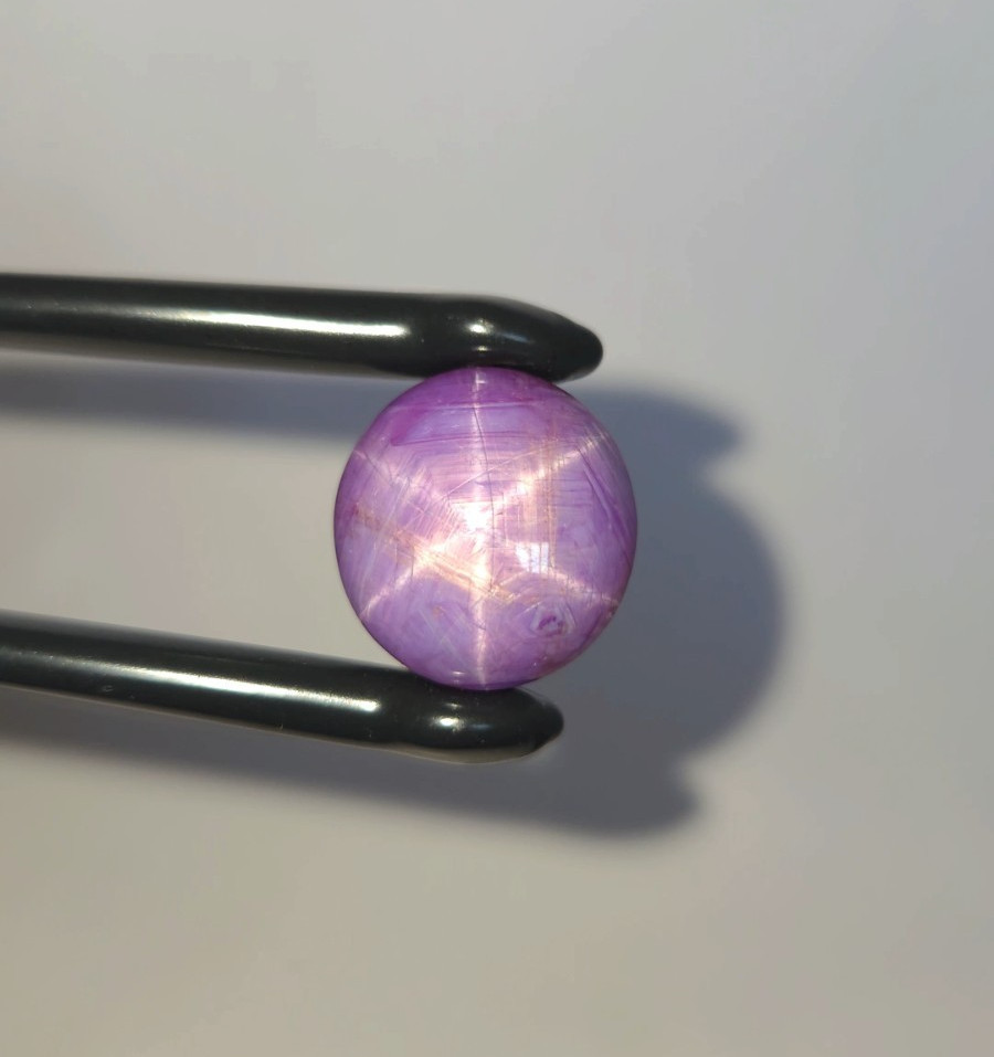 Natural 39.55 ct Star Sapphire Purple Oval Cabochon untreated loose gemstone