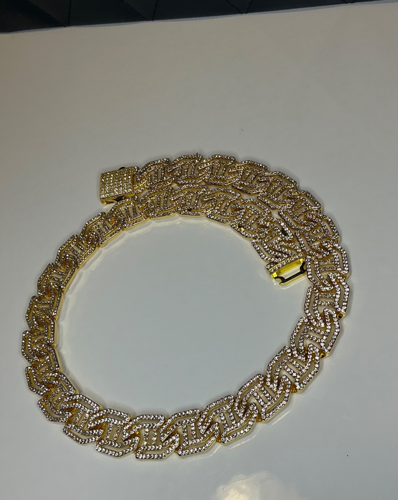 New Necklace Chain Men Women Teen Jewelry CZ Gift Iced Hip Hop