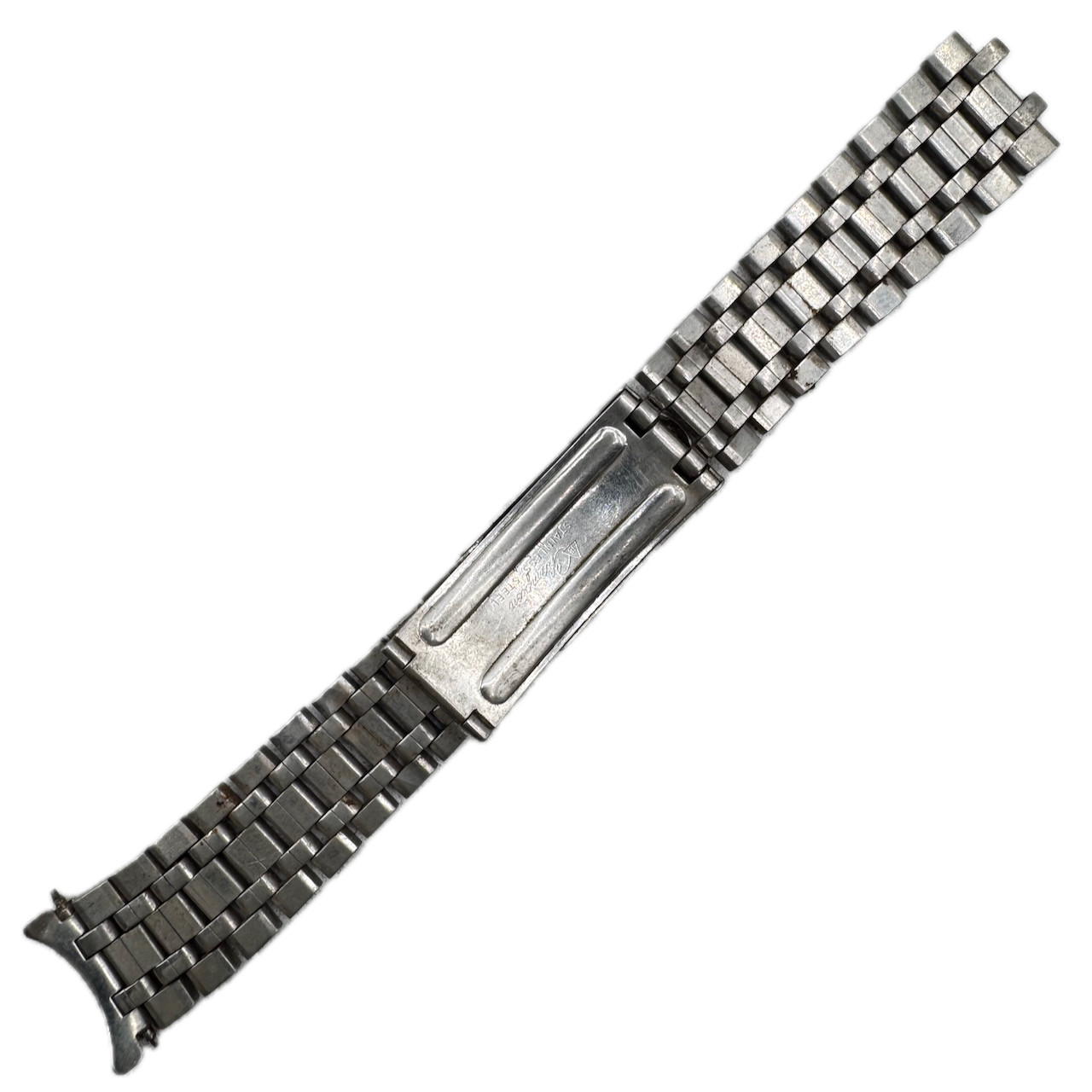 Vintage 21.5mm JB Champion Men’s Wristwatch Band Stainless Steel Wyler USA
