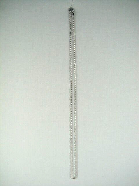 Sterling Silver – Stamped 30 in Rope Chain Necklace Italy 14 Gram