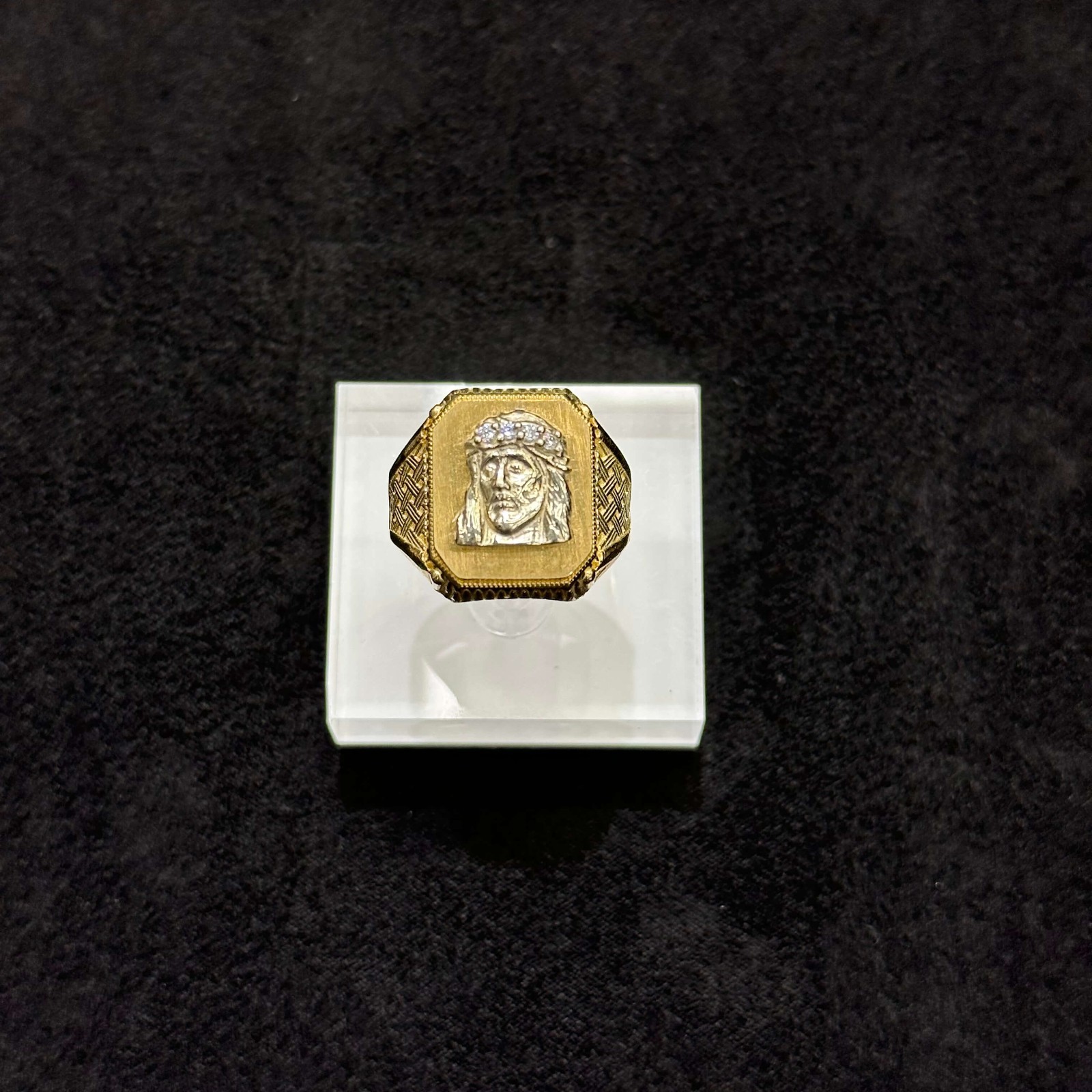 Jesus Head Ring 10k Solid Gold ALL SIZES