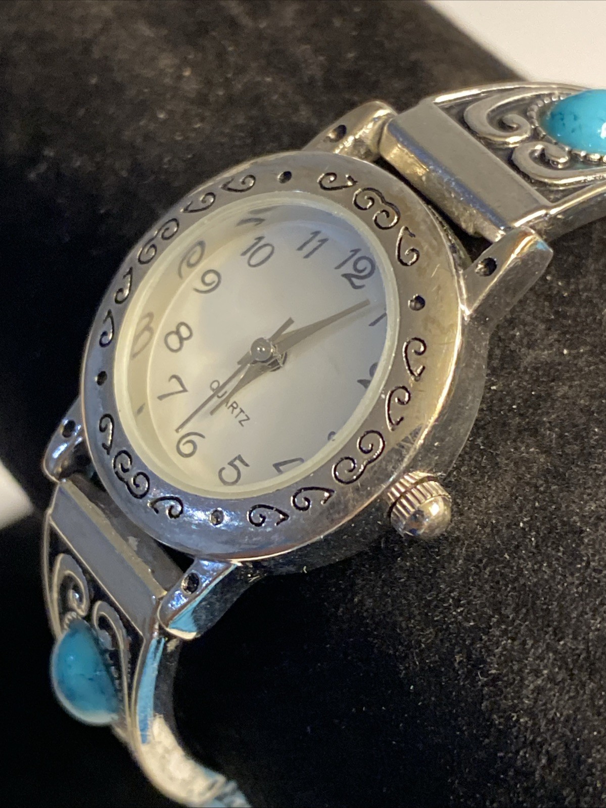 ACCUTIME WATCH CORP. WLM2002W8KL Quartz Women’s Watch New Battery