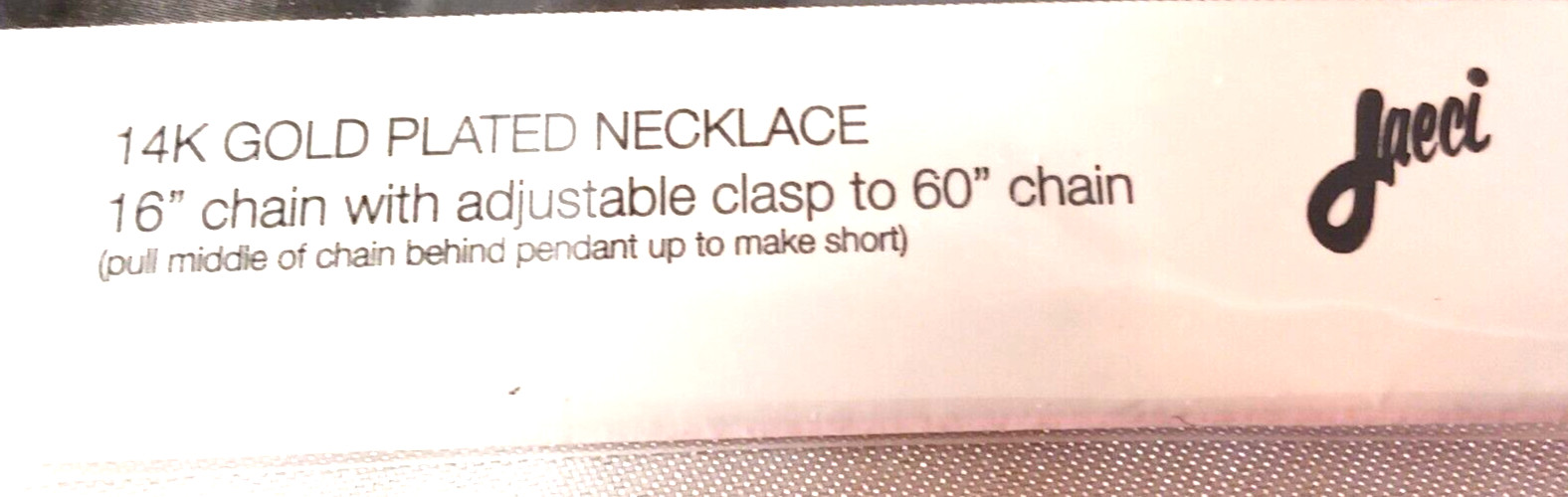 CAT SPIRIT ANIMAL 14K GOLD PLATE NECKLACE (adjustable 16”-60”) NEW $32 RETAIL