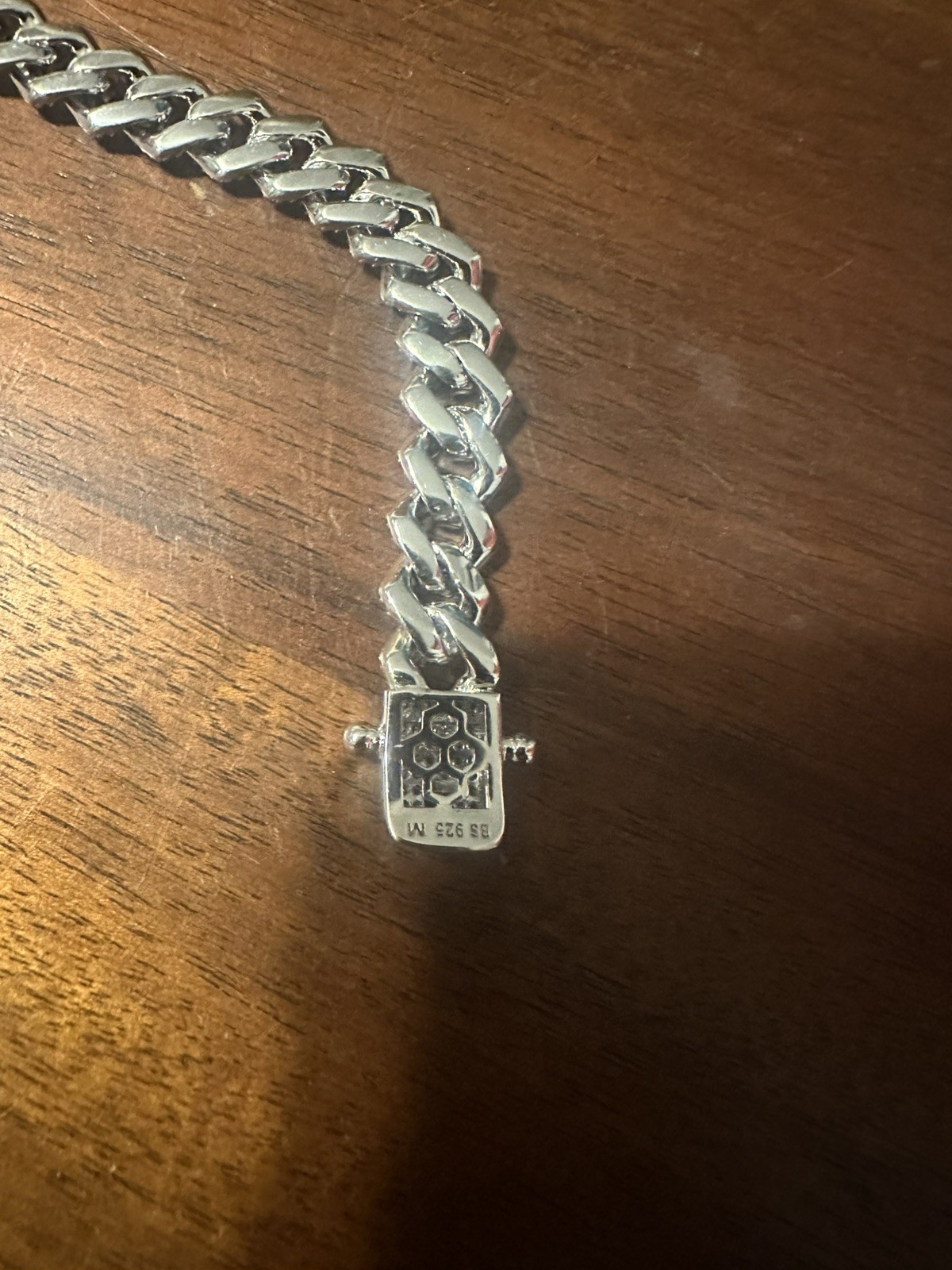7.5 inch 8.5mm Monnaco bracelet in solid .925 sterling silver & VVSD Moisannite
