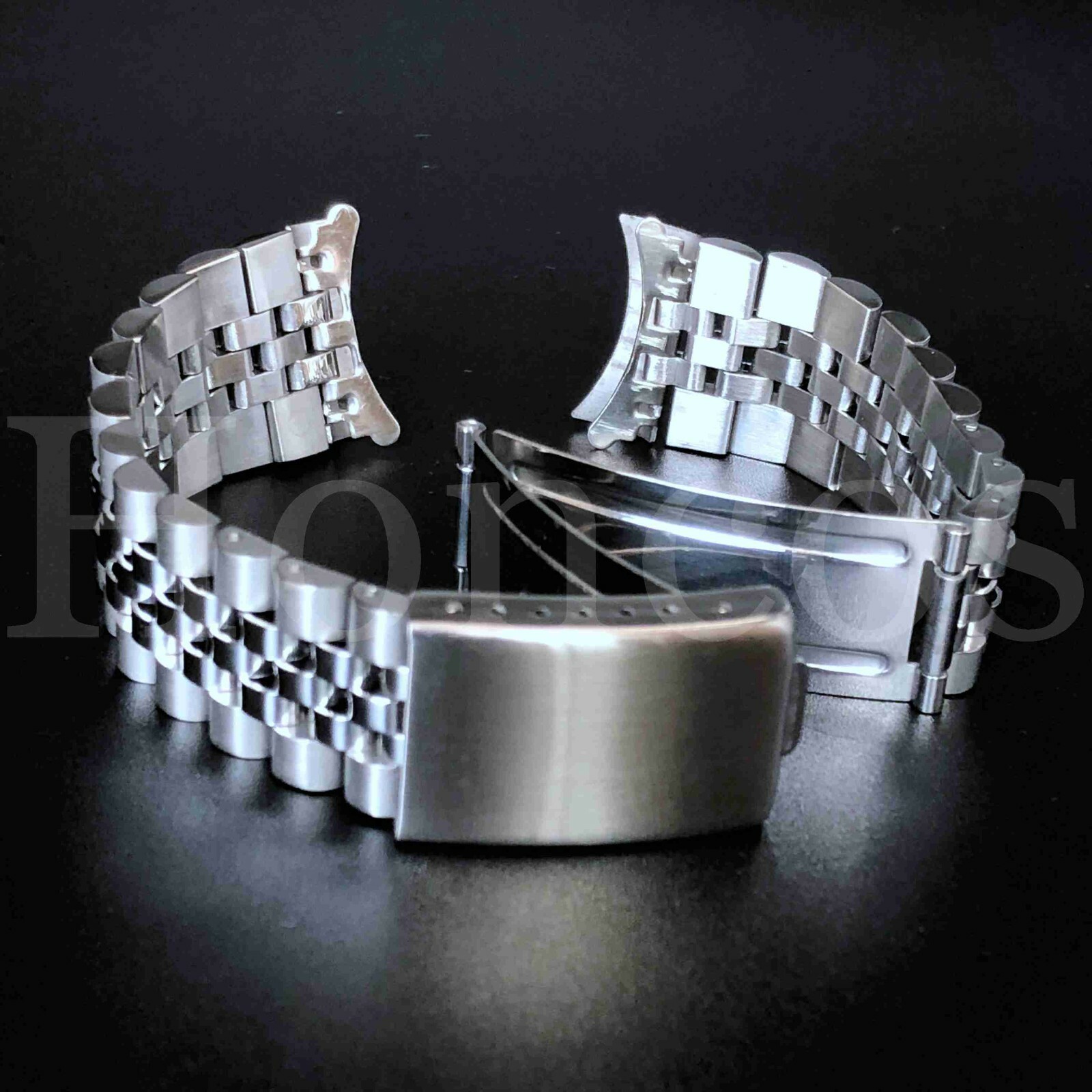 19MM JUBILEE WATCH BAND BRACELET FITS FOR ROLEX AIR KING 1500 5500 STAINLESS