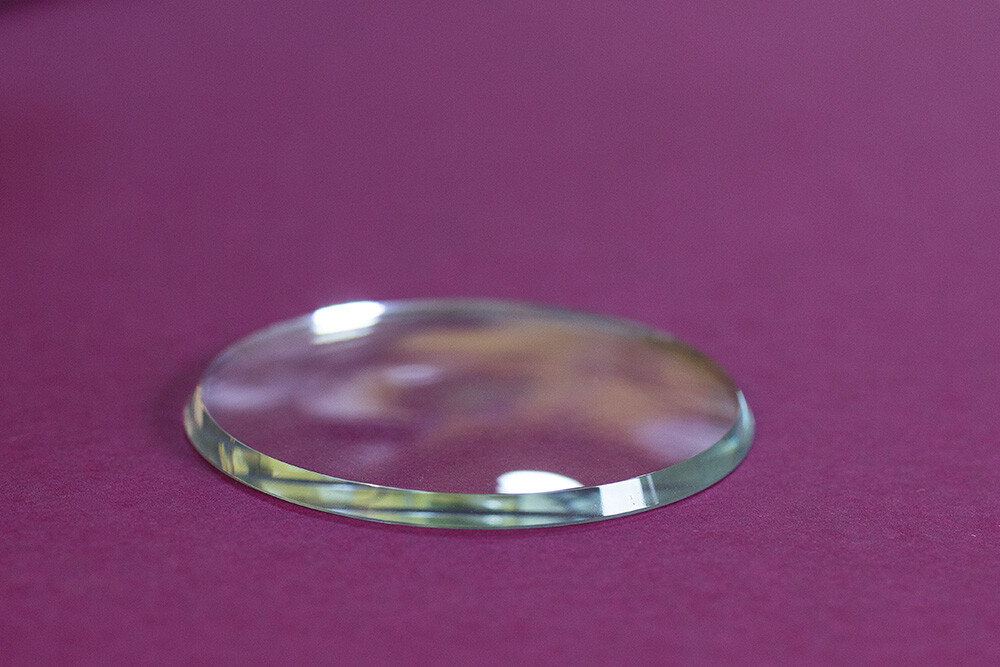 2.2mm Thick Beveled Glass Pocket Watch Crystals for All 16s & 18s Made In USA