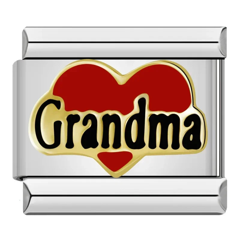 Charming Niece Love Links for DIY Jewelry – Fits 9mm Stainless Steel Bracelets