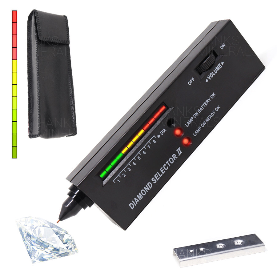 Diamond Tester Portable Gem Selector Gemstone Jeweler Tool Testing Kit Pen NEW
