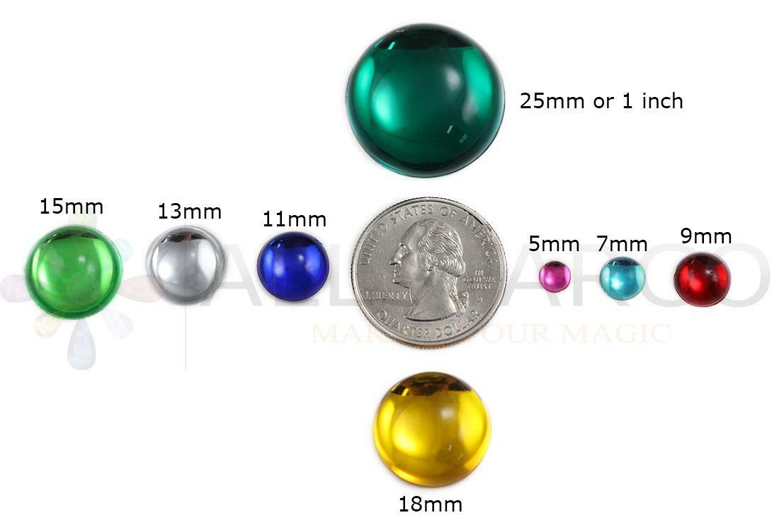 Acrylic Round Clear Cabochons Flat Back Gems For Jewelry Craft Pro Grade Jewels