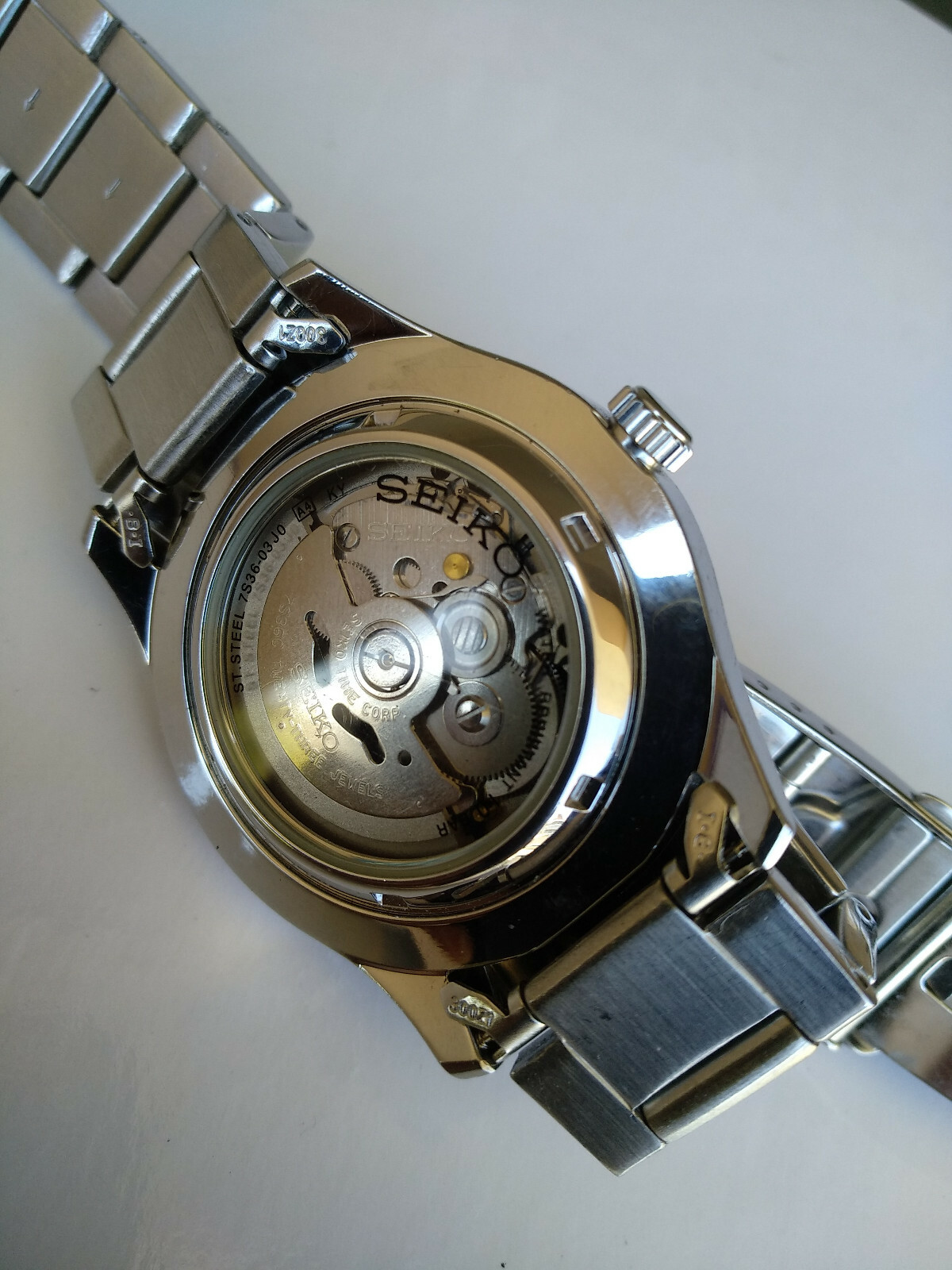 Seiko Automatic 7S36-03J0 5 Sports 23Jewels 42mm Men’s Watch_22