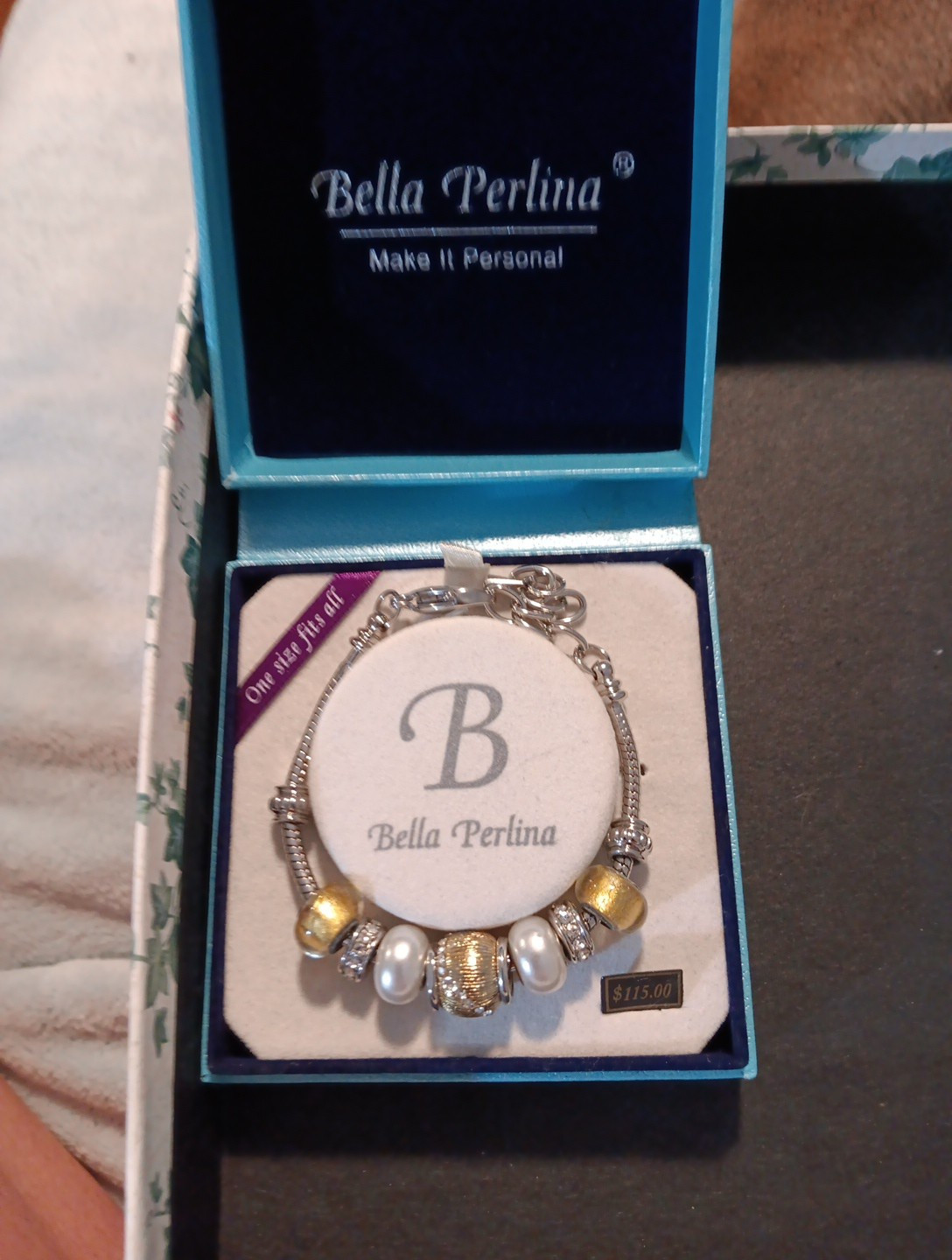 Bella Perlina Bracelet With Charms