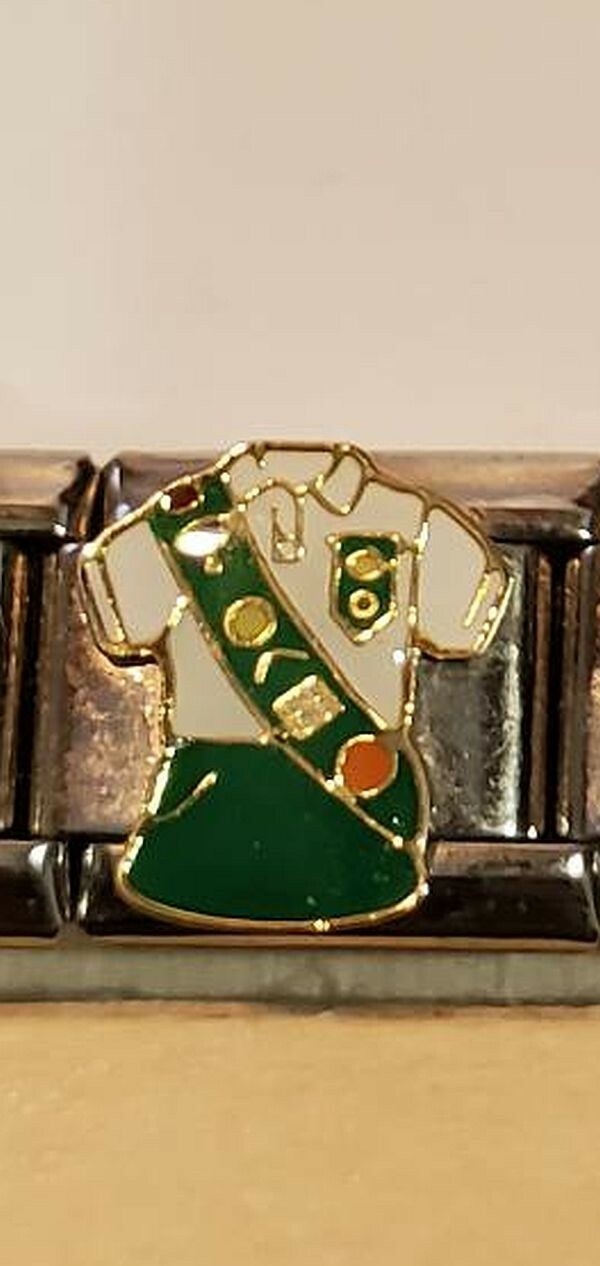 Italian Charm – Girl Scout Uniform – 9mm Italian Charm Link