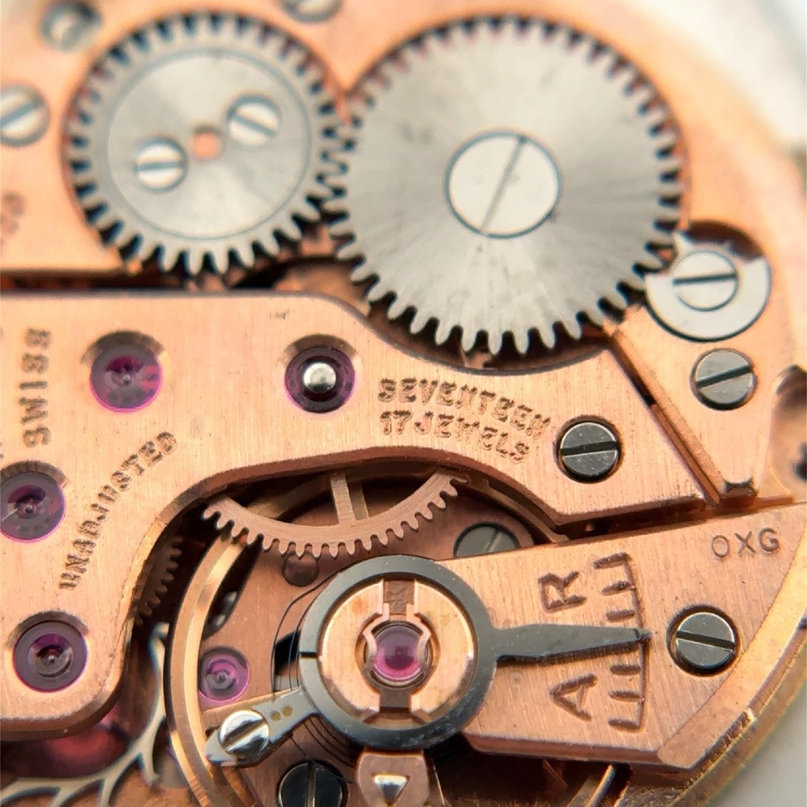 20.6mm Omega Tiffany & Co. Dial & Cal 620 17 Jewels Mechanical Manual Movement