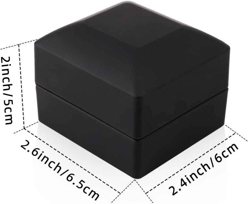 Luxurious Jewelry Gift Box with LED Light – Ideal for Weddings & Anniversaries