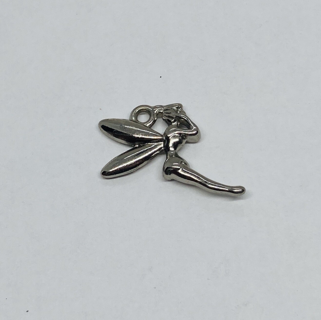 Vintage Metal Flying Fairy Pendant Charm Art Decor 1