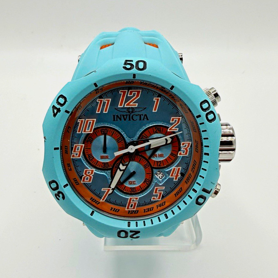 Invicta Venom Hydra 52mm Light Blue/ Orange