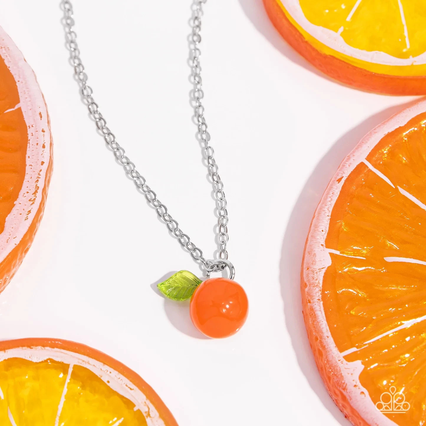 ~ Paparazzi ~ Orange Opulence ~ Fruit ~ Necklace ~