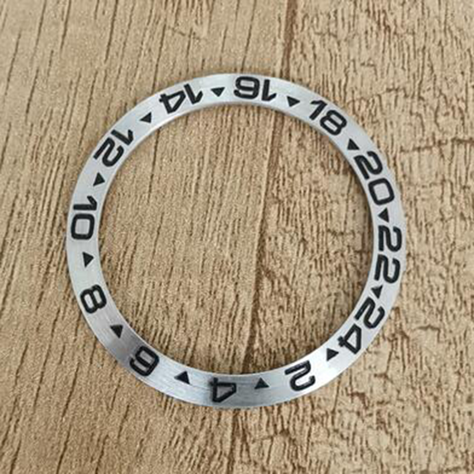 Magnesium Aluminum Watch Bezel Luminous Bezel Insert Fit For 40MM SUB Watch Case