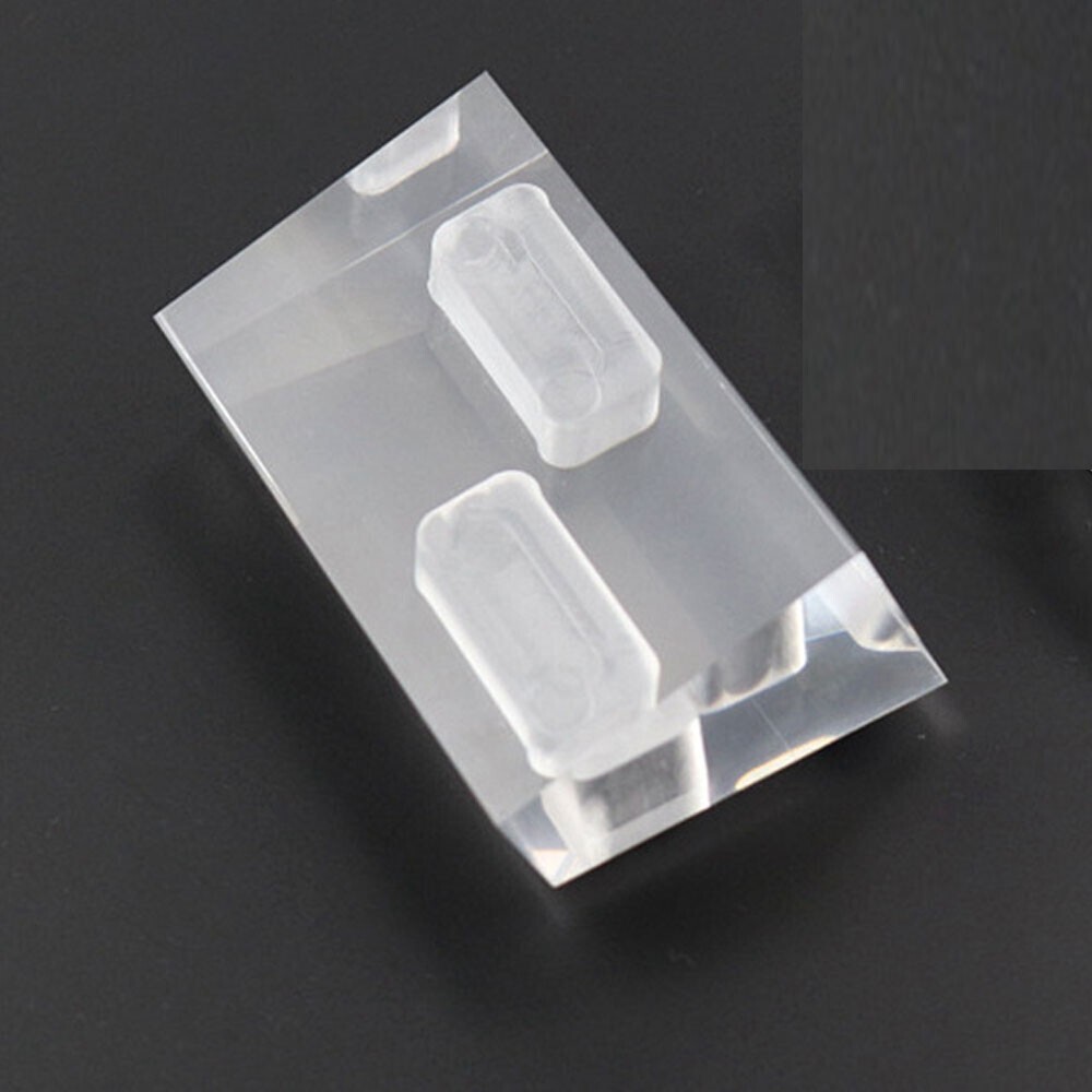 2x Acrylic Ring Display Stand Rings Support Rack Jewelry Retail Holder Organizer