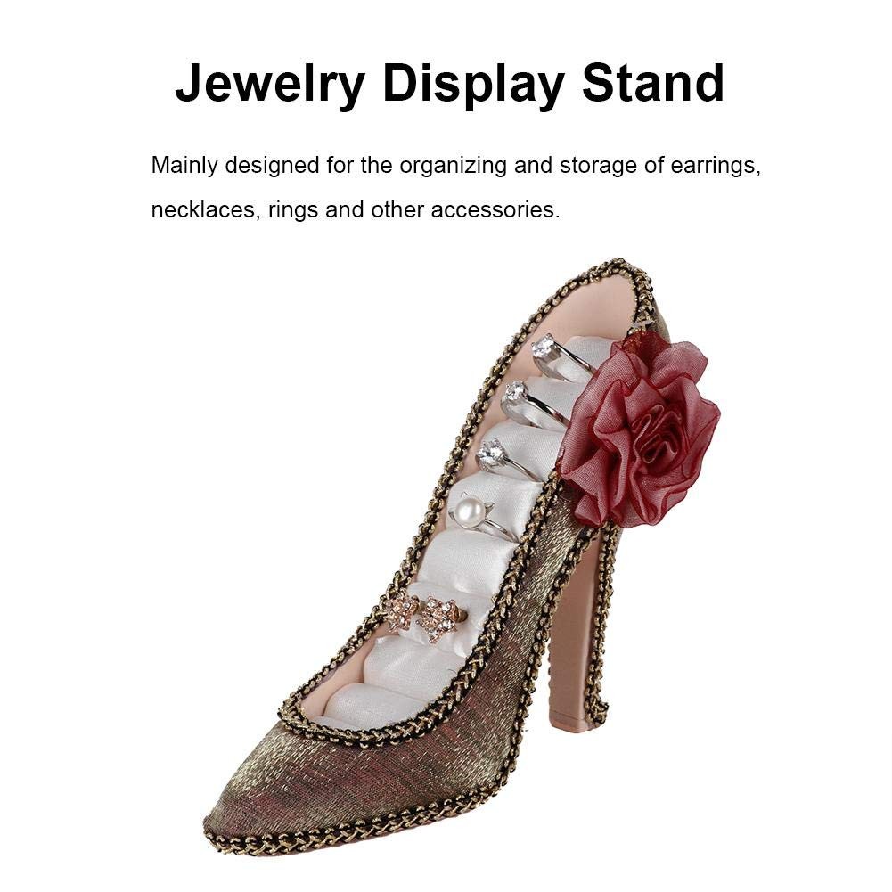Earring Necklace Jewelry Organizer, High Heels Styling Necklace Display Stand…