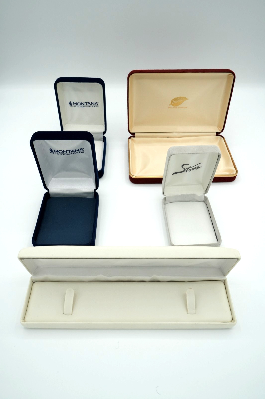 Jewelry Box Lot – 5 Pieces