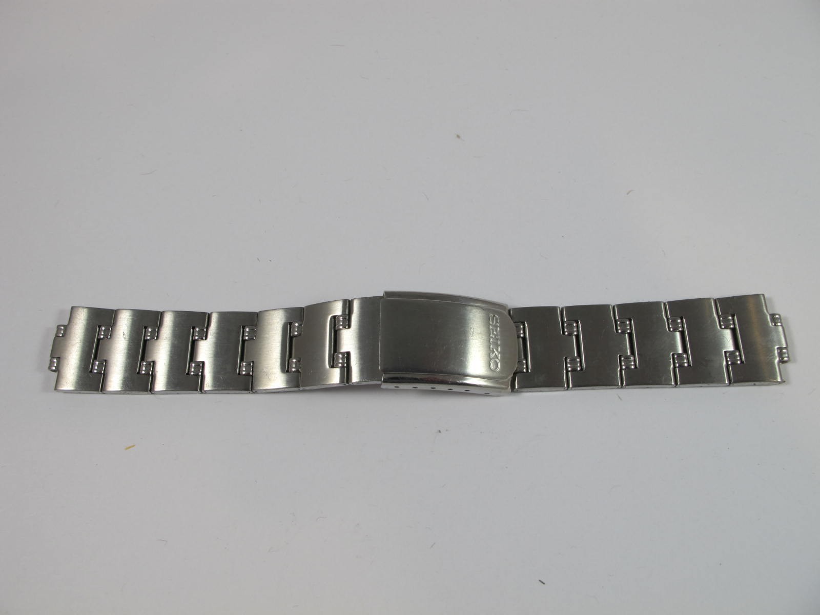SEIKO MENS ALL STAINLESS Z CLASP 20MM BAND WITH 10.8MM TIPS